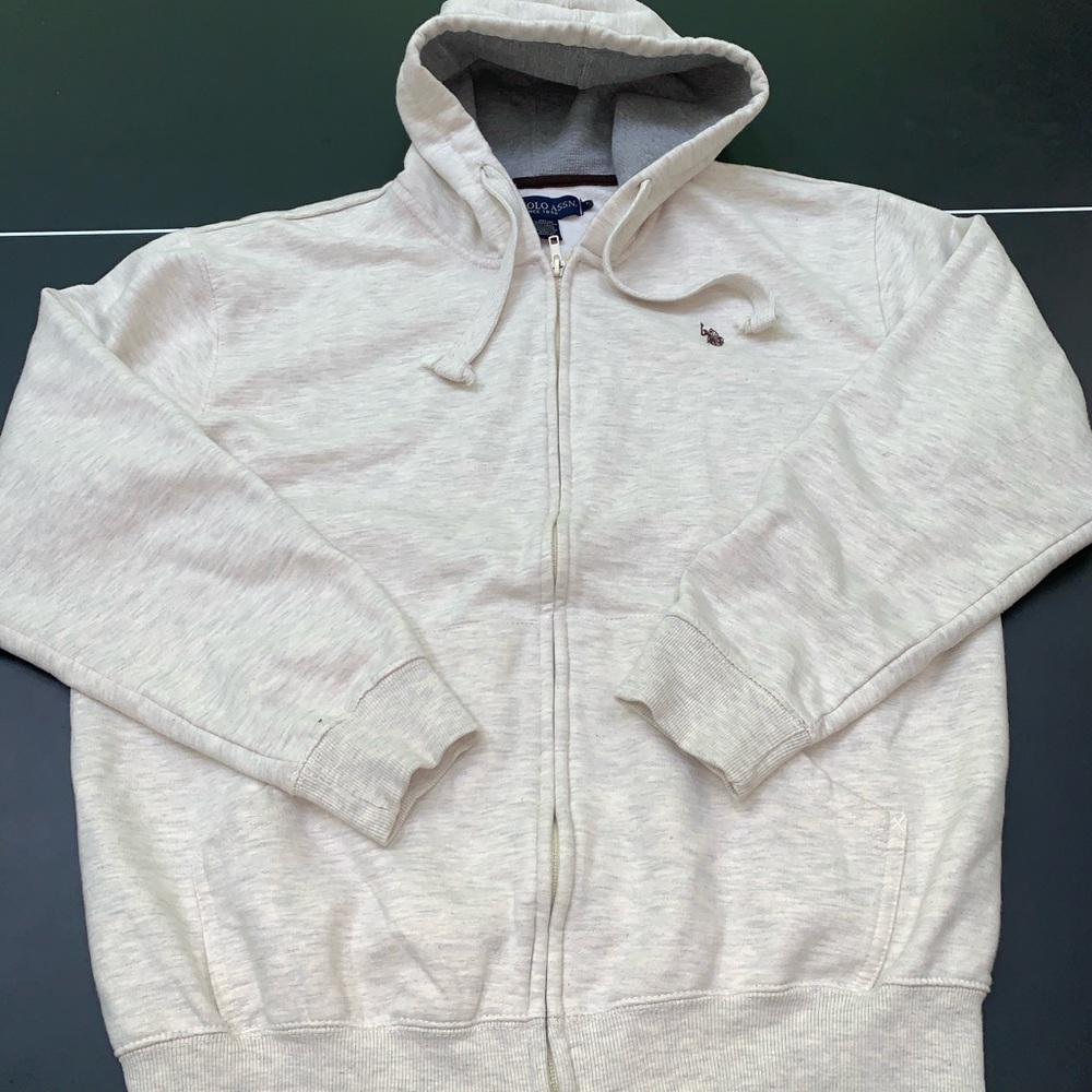 Polo Zip Up Hoodie